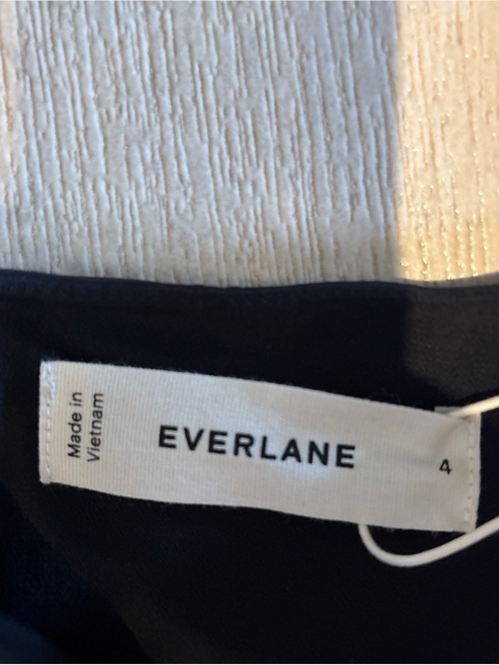 Everlane Black Midi Slip Dress - Picture 5 of 5